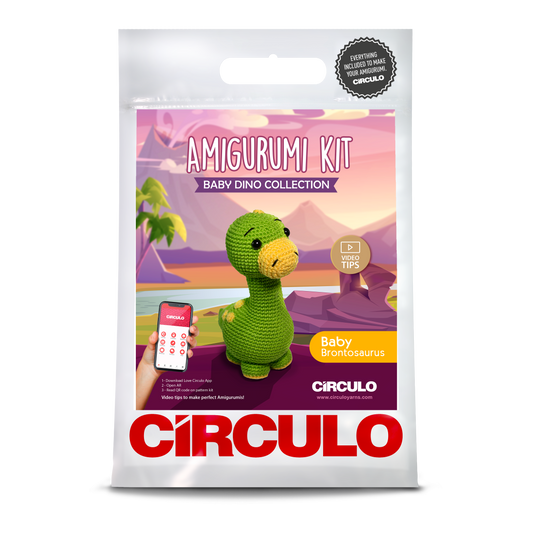 Amigurumi Kit Dinos - Baby Brontosaurus